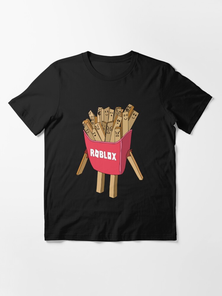 Roblox Avatar French Fries Skin T Shirt By Stinkpad Redbubble - skin shirt roblox