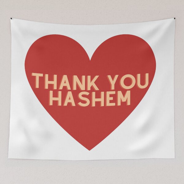Item preview, Thank You Hashem Jewish and Proud designed and sold by Naomi G..