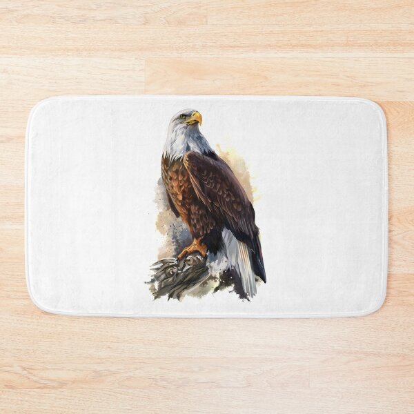 Item preview, Bald Eagle Watercolour designed and sold by Designs By Creation.