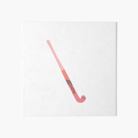 Aesthetic Pink Hockey Stick Sticker for Sale by CaitlinCerys