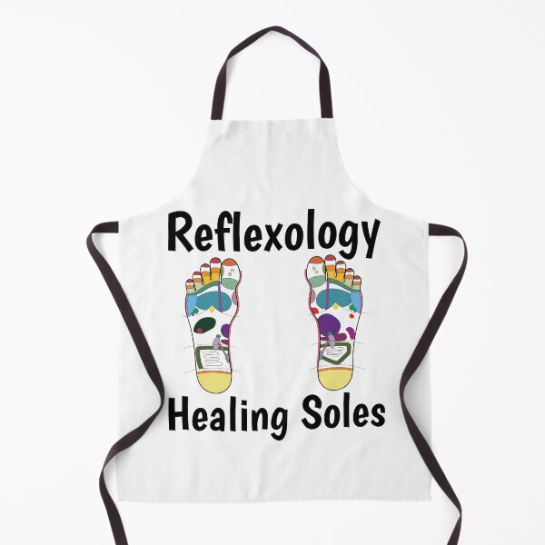 Item preview, Reflexology Healing Soles (foot map) (black text) designed and sold by Onpointholistic.