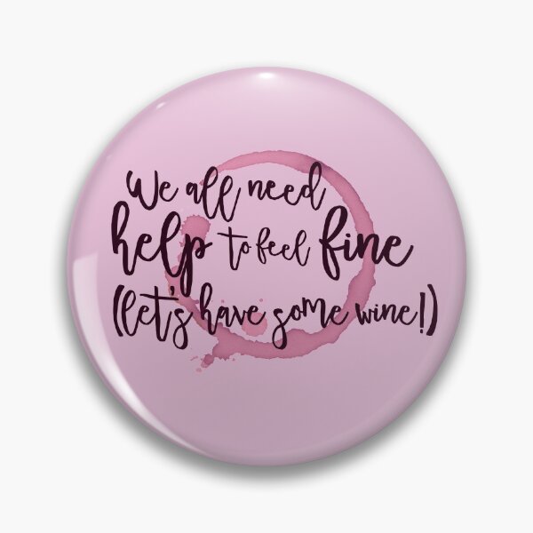 Item preview, Let's have some wine! designed and sold by Theatre Thoughts.