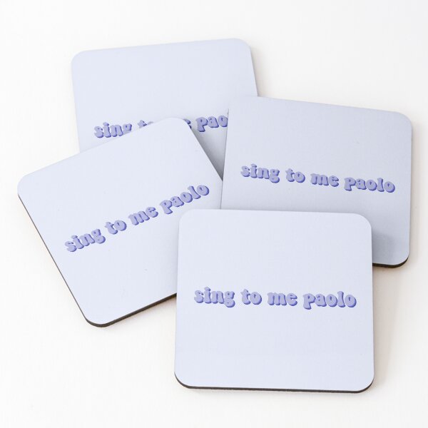 Item preview, sing to me paolo designed and sold by vienaoriginals.