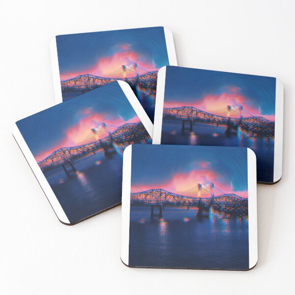 Item preview, Abstract Louisville Skyline  designed and sold by Awkward-Noodle.