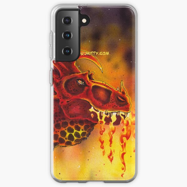 Fire Breathing Dragon Samsung Galaxy Soft Case