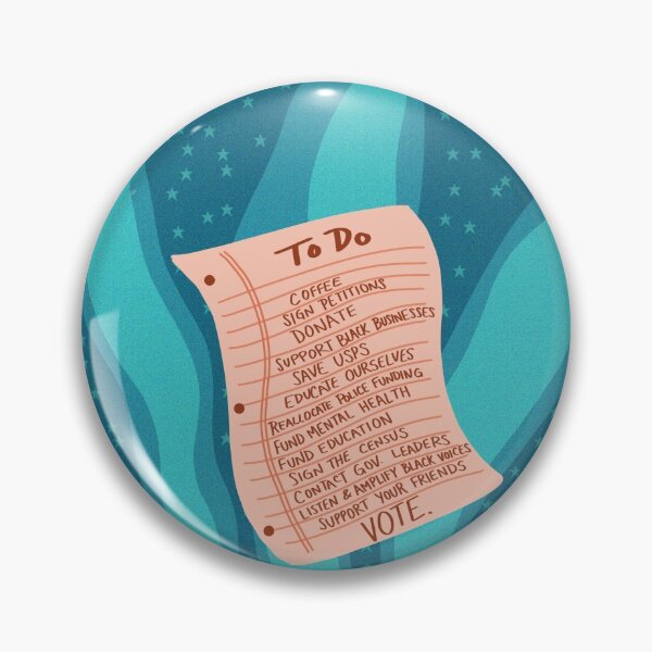 Item preview, To-Do list for social justice designed and sold by Emily Pinto.