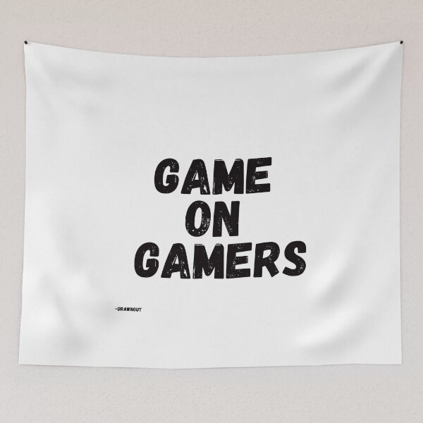 Item preview, Game on Gamers  designed and sold by Drawnoutgamer.