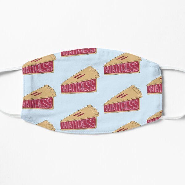 Waitress Pie Flat Mask