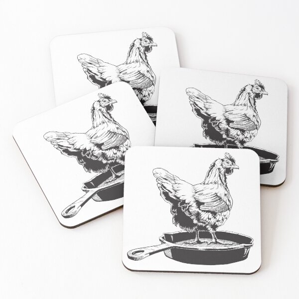 Item preview, Chicken Skillet designed and sold by kneehighprints.