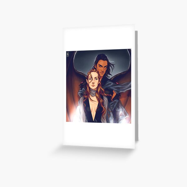 Nesta and Cassian Greeting Card