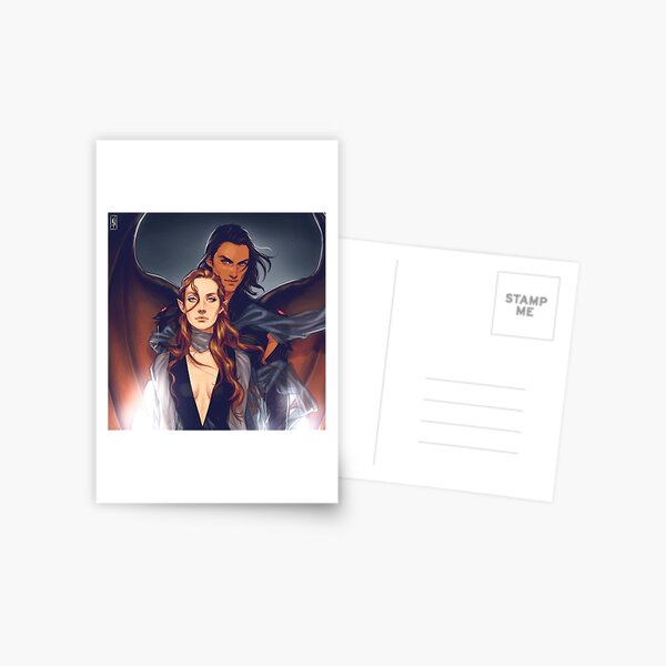 Nesta and Cassian Carte postale