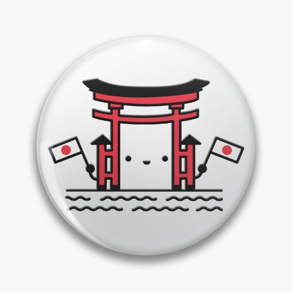 Artikelvorschau, Lächelndes japanisches Tempeltor entworfen und verkauft von itswithaness.