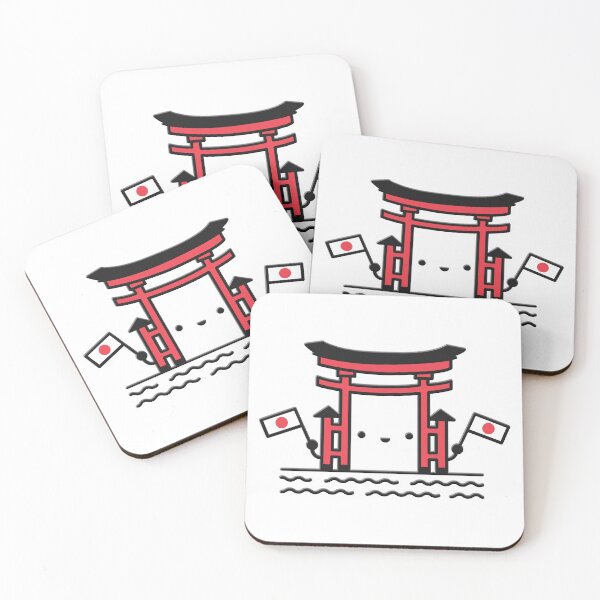 Artikelvorschau, Lächelndes japanisches Tempeltor entworfen und verkauft von itswithaness.