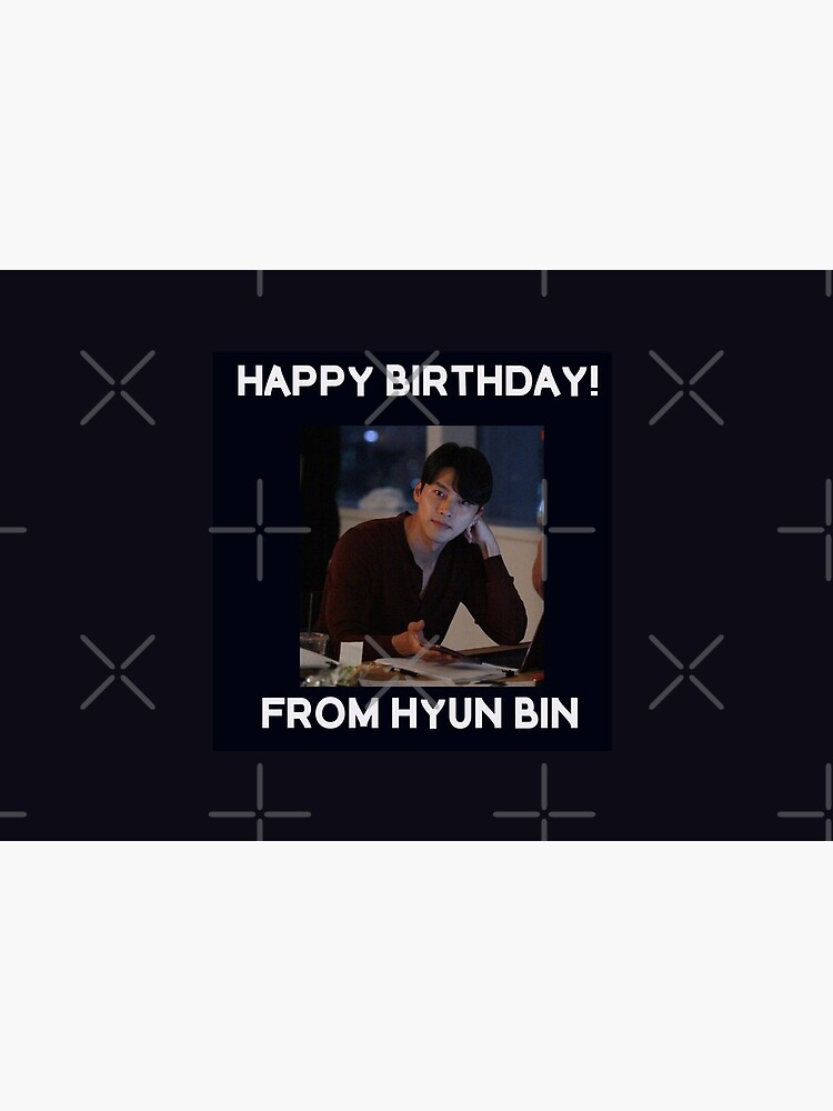 Happy Birthday From Hyun Bin by kpopkdramamerch