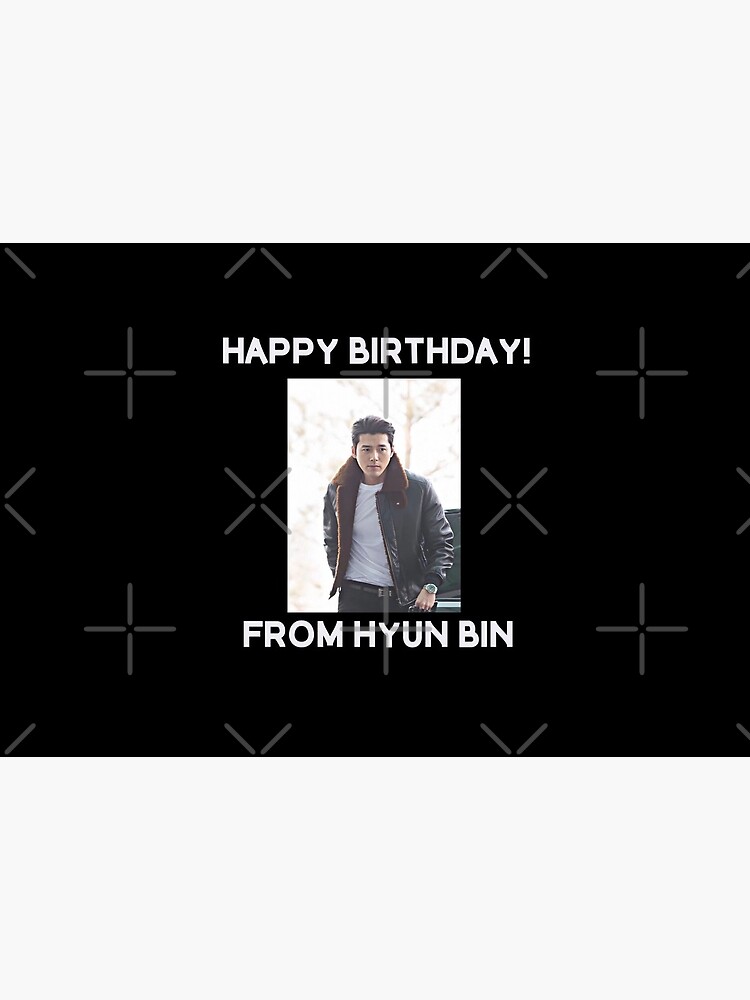 Happy Birthday From Hyun Bin by kpopkdramamerch