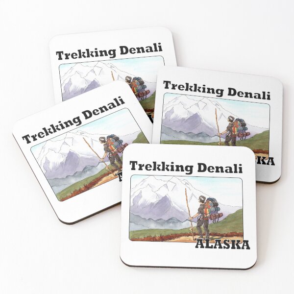 Item preview, Trekking Denali, Alaska designed and sold by MMc Buck.