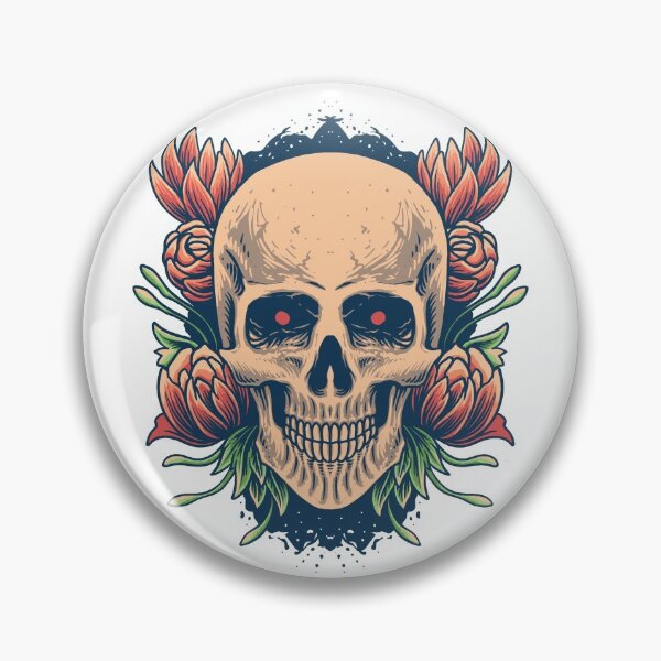 Item preview, Skull in Bloom designed and sold by eDigi-Arts.