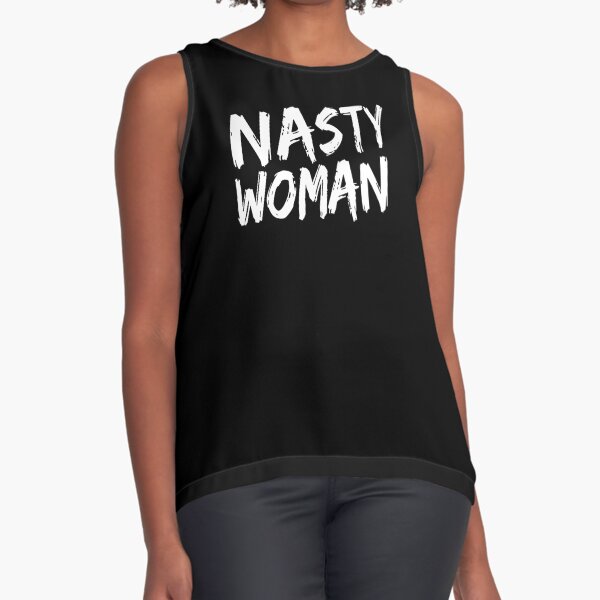 Vista previa del artículo con la obra «Mujer desagradable para Kamala Harris», diseñado y vendido por nohate.