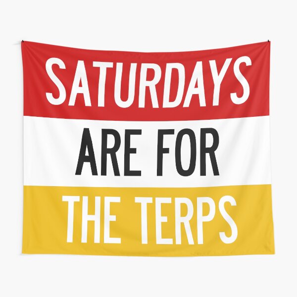 Item preview, Saturdays are for the Terps designed and sold by juliajohnsonx.