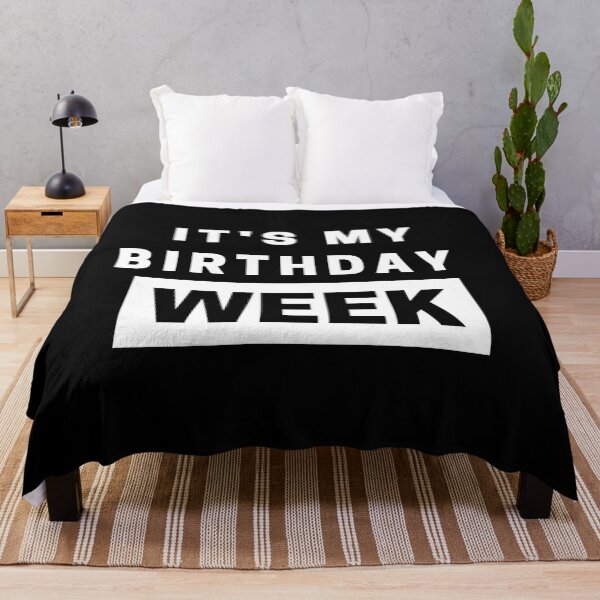 Item preview, Birthday week designed and sold by crikz.