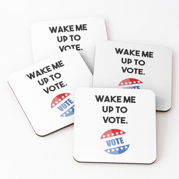 Item preview, wake me up to vote designed and sold by thehollowpoint.