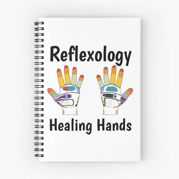Artikelvorschau, Reflexzonenheilende Hände (Handkarte) (schwarzer Text) entworfen und verkauft von Onpointholistic.