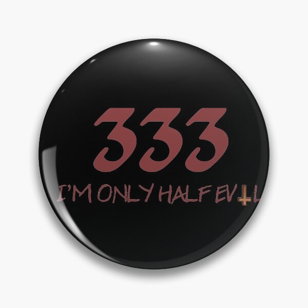 Item preview, 333 only half evil designed and sold by Monkey204.
