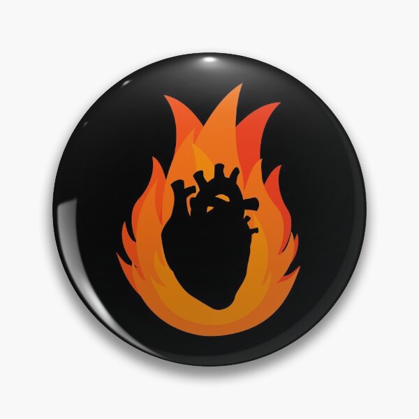 Item preview, Fiery Heart designed and sold by Ryan Bush.