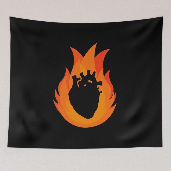 Item preview, Fiery Heart designed and sold by Ryan Bush.