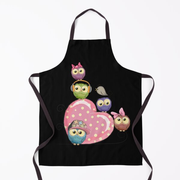 Item preview, Owls with pink heart designed and sold by Ibrahimm12.