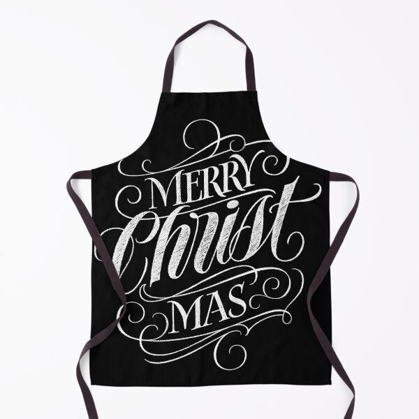 Item preview, Merry CHRIST Mas Religious Christmas Chalkboard Lettering - Christian - Chalk - Calligraphy designed and sold by 26-Characters.