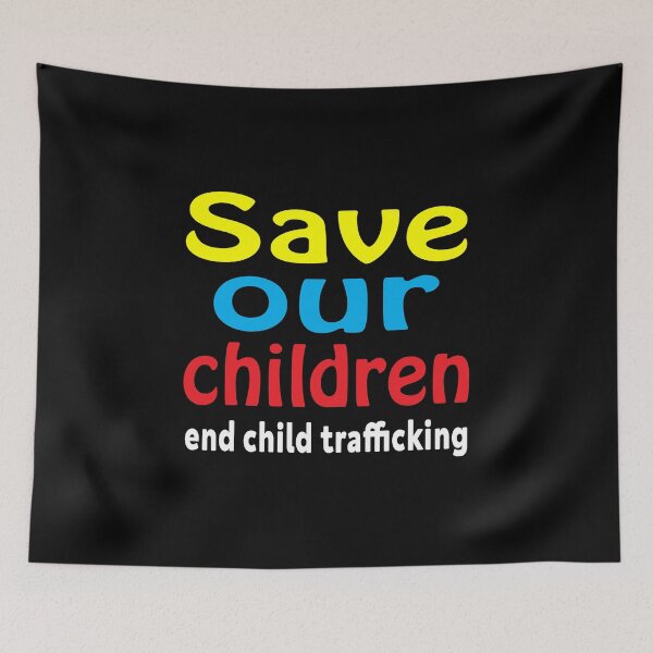 Item preview, Save our children end child trafficking designed and sold by ayyoubdz.