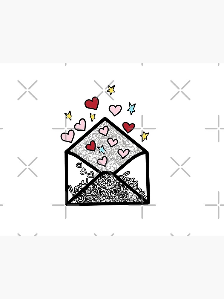 X-CARTE Carte de voeux carrée  with love en papier kraft