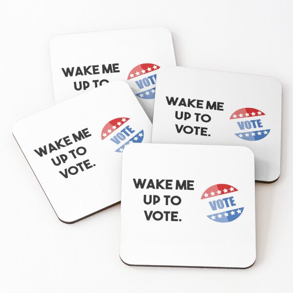 Item preview, wake me up to vote designed and sold by thehollowpoint.