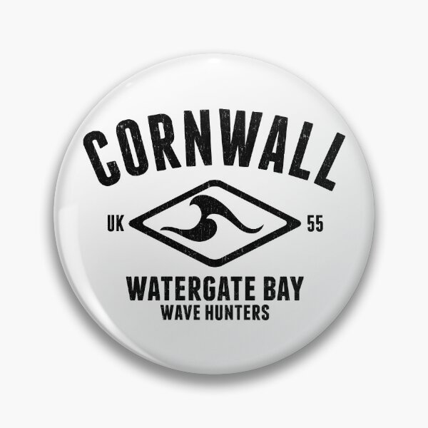 Item preview, CORNWALL UK WATERGATE BAY VINTAGE USED LOOK SURF DESIGN, BY SUBGIRL designed and sold by SUBGIRL.