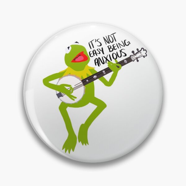 Item preview, It’s not easy being anxious frog designed and sold by Cschrei4.