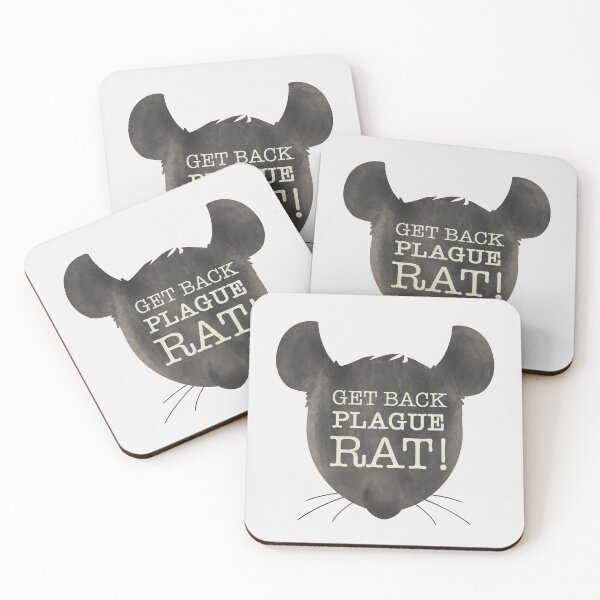 Item preview, Get Back Plague Rat! designed and sold by tanimator.