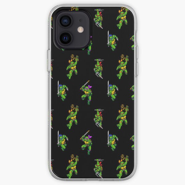 patrón de sprites tmnt Funda blanda para iPhone