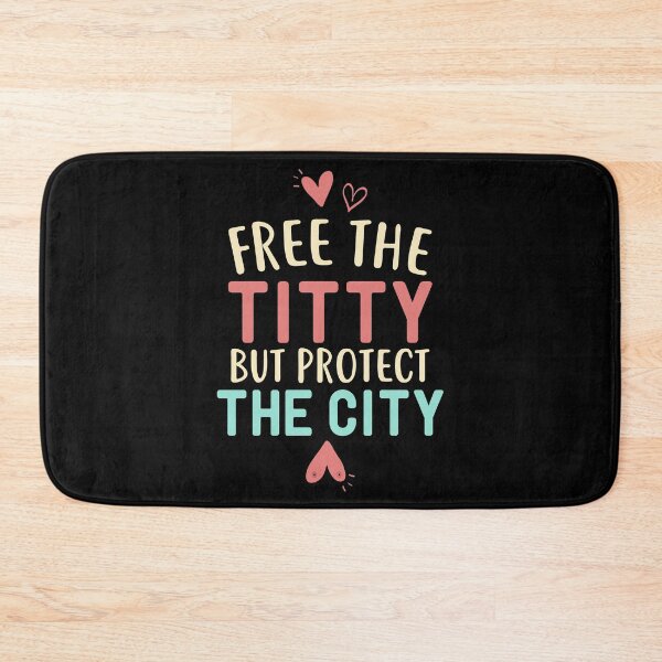 Item preview, Free the Titty but Protect the City designed and sold by KunKhalil.