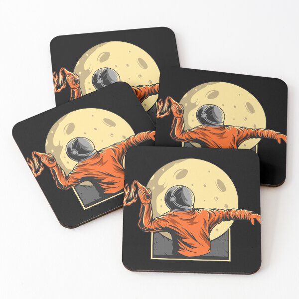 Item preview, Astronaut throwing Molotov cocktail designed and sold by Nick Krav.