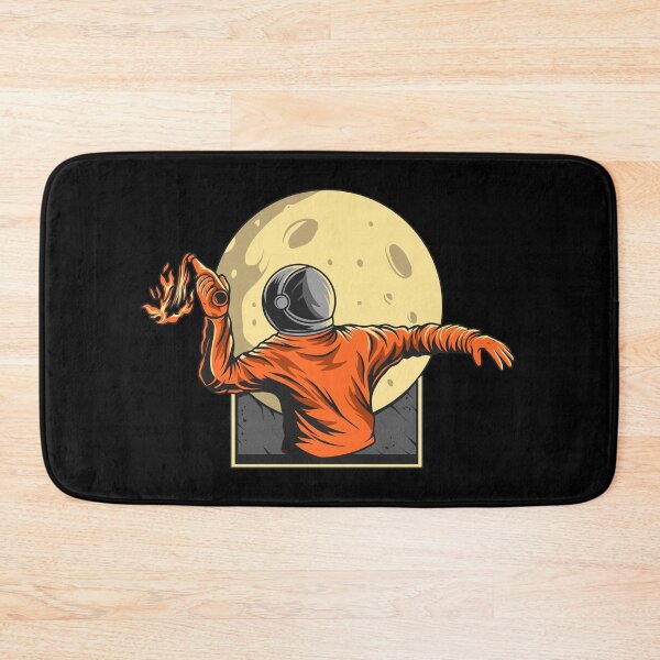 Item preview, Astronaut throwing Molotov cocktail designed and sold by Nick Krav.