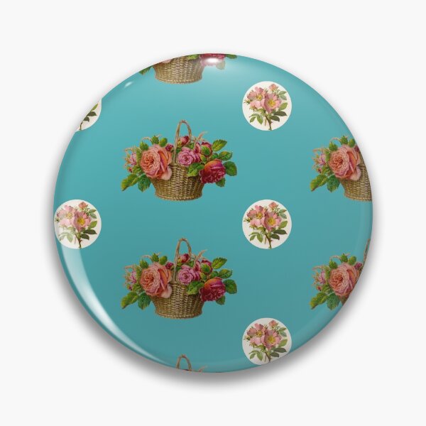 Item preview, Repeating Pattern - Roses in a Basket designed and sold by Mary Evans Picture Library.