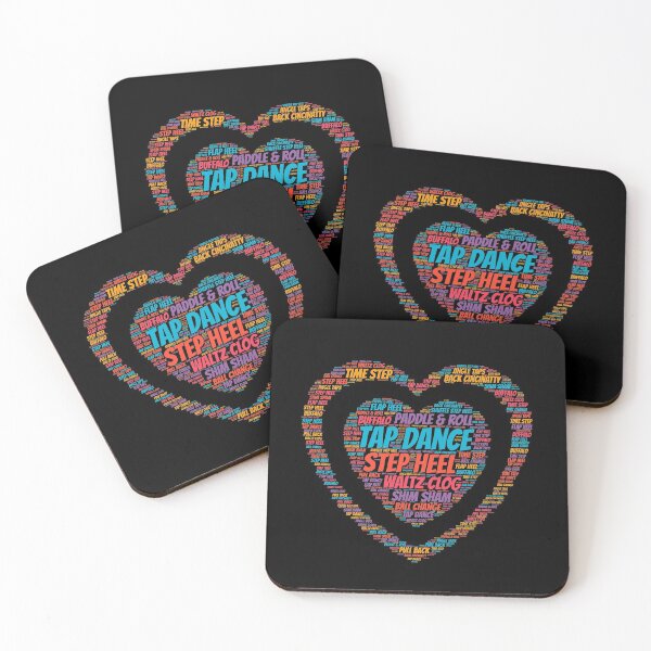 Item preview, Tap Dance Heart I Tap Dancing Basic Terms designed and sold by Dubbra.