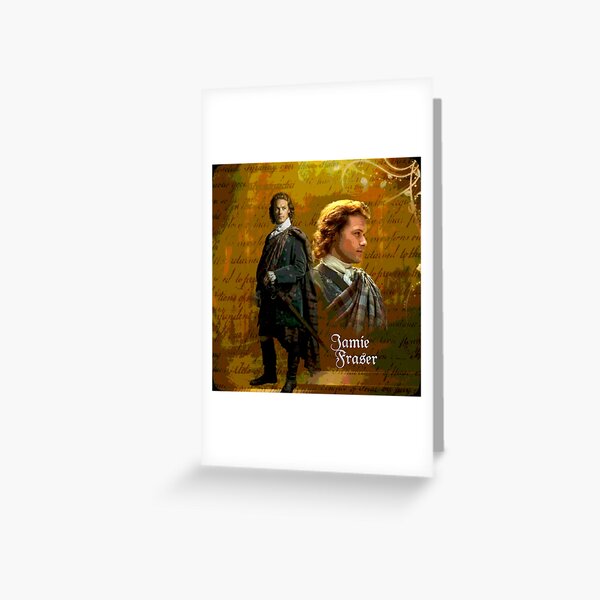 Jamie Fraseroutlander Greeting Card For Sale By Sassenach616 Redbubble 