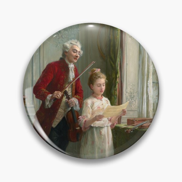 Item preview, Emile Georges Weiss - The Music Lesson designed and sold by Rehs.