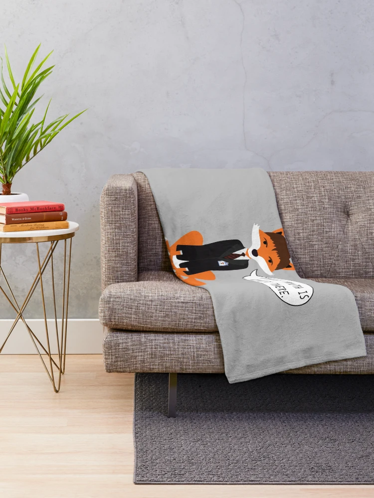 Thumbnail 2 of 6, Throw Blanket, What does the Fox say? [Roufxis-Rb] designed and sold by RoufXis.
