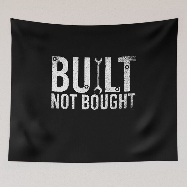 Item preview, Built Not Bought designed and sold by tresbelleshirts.