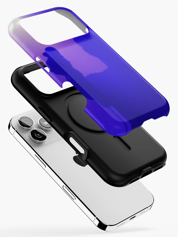 Thumbnail 2 of 4, iPhone Case, Singer In A Purple Haze designed and sold by Frugal Mr B.