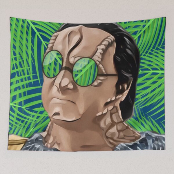 Item preview, Murder Lizard Dad Tekeny on Tropical Vacation Parody designed and sold by orionlodubyal.
