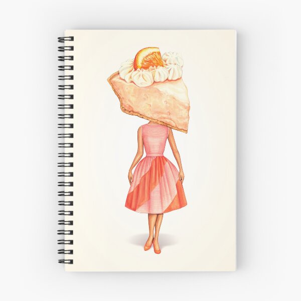 Item preview, Cake Head Pin-Up: Dreamsicle Pie designed and sold by Kelly  Gilleran.